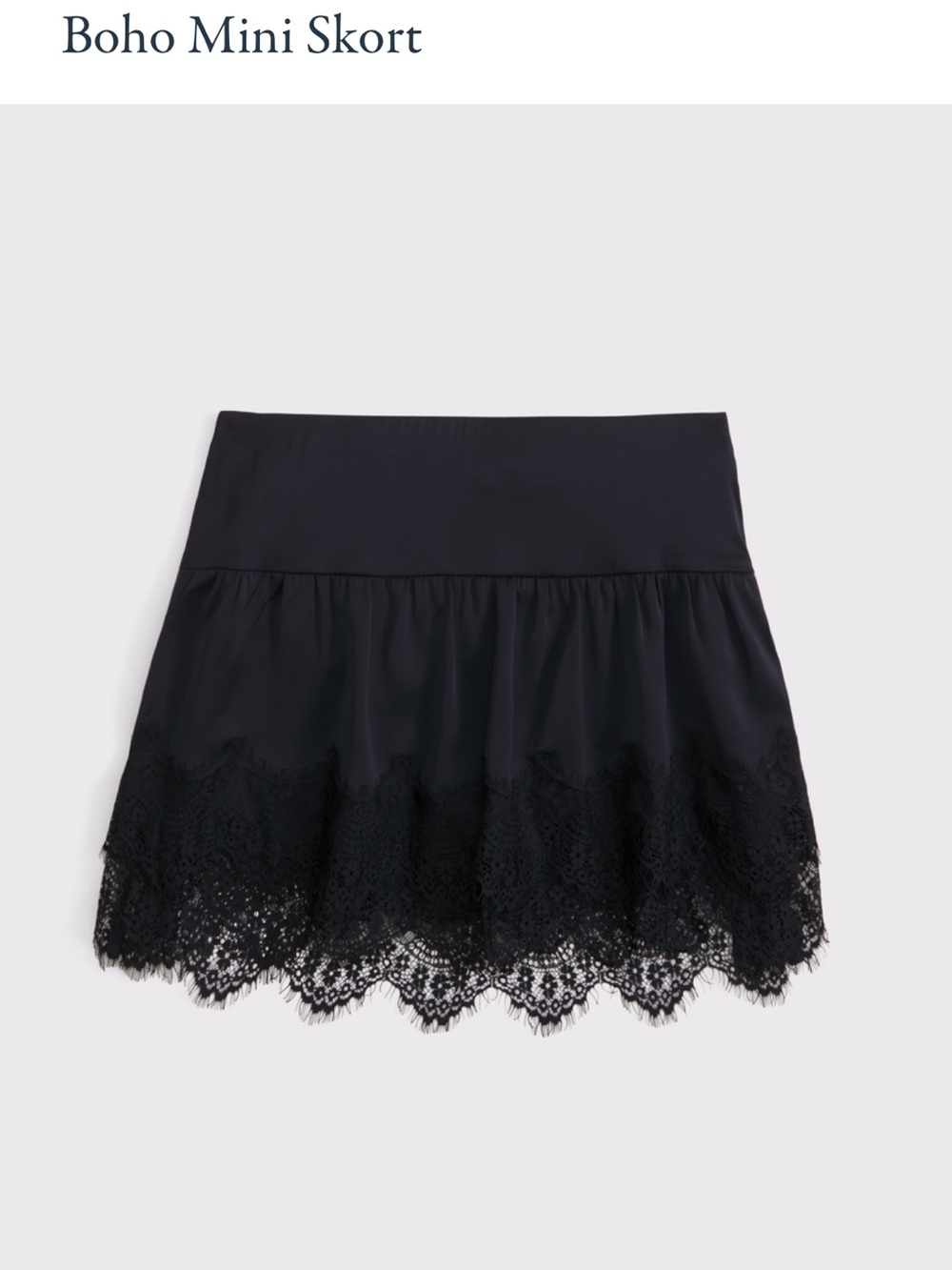 Abercrombie & Fitch Boho Mini Skort